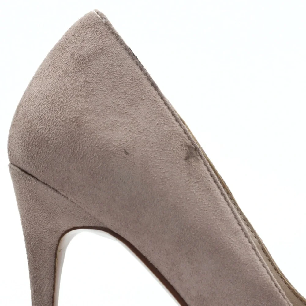 Jimmy Choo London Suede Pumps‎ Nude Pink Women’s EU 35 Pointed Toe Heels
